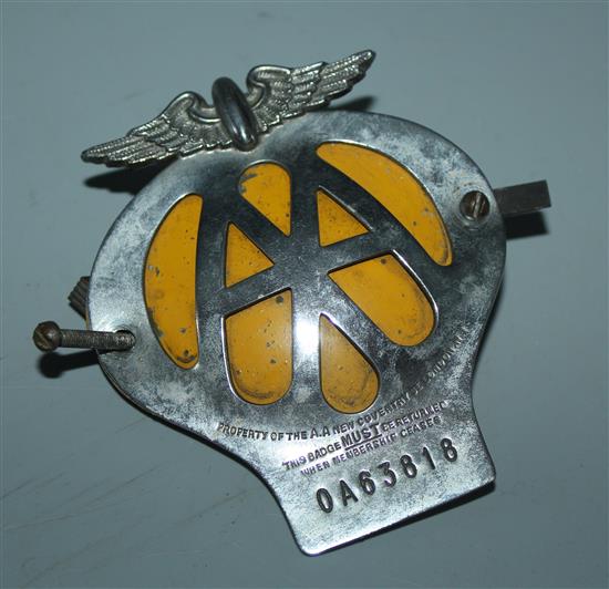 AA badge